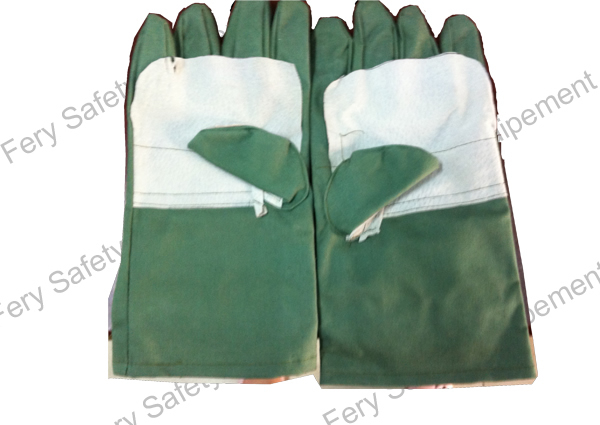 gloves with glue