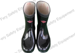 The electricity insulates boots